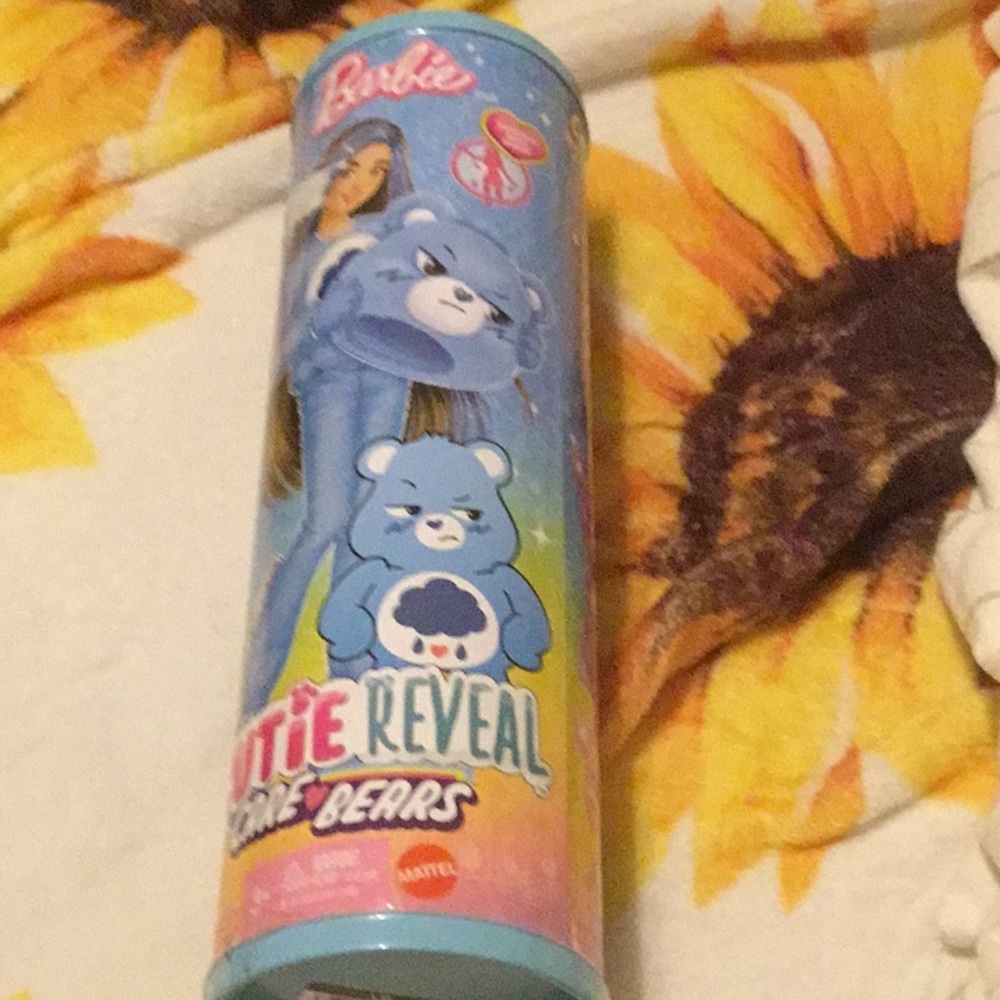 NEW Barbie Doll Cutie Reveal Care Bear Posable Sealed Grumpy Bear